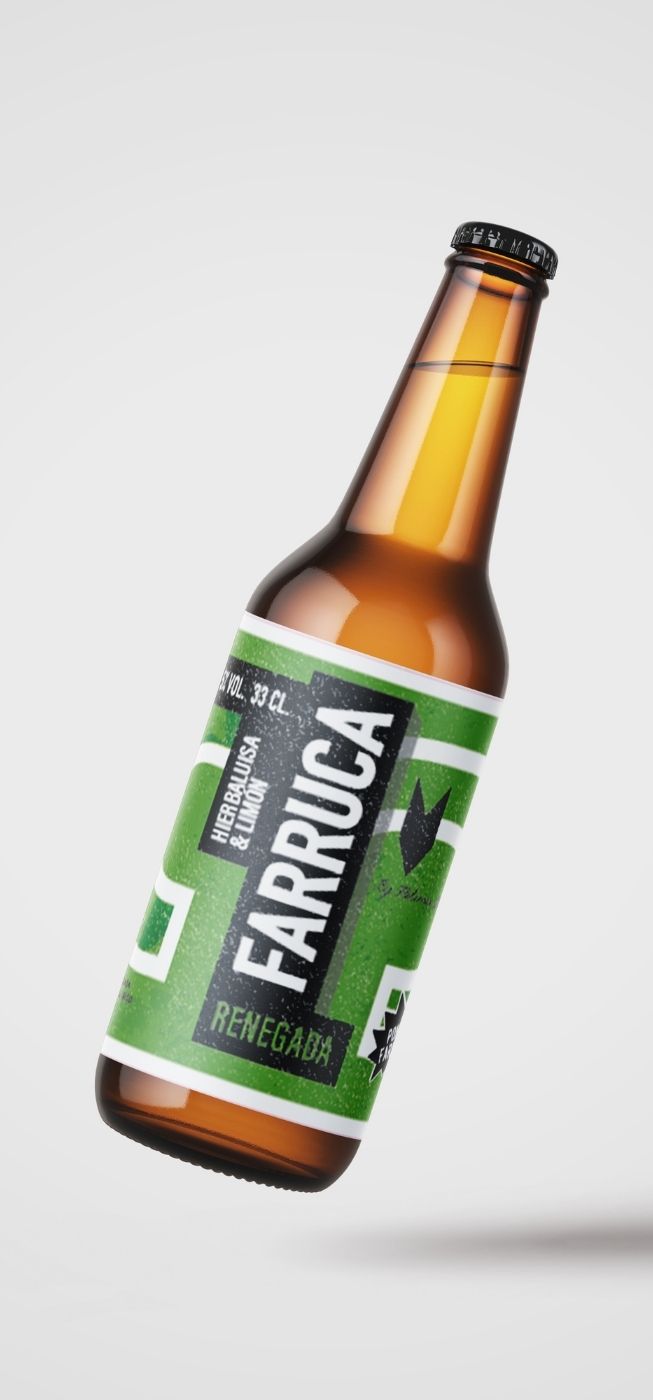 Cervexa Farruca – Deseño de Etiqueta
